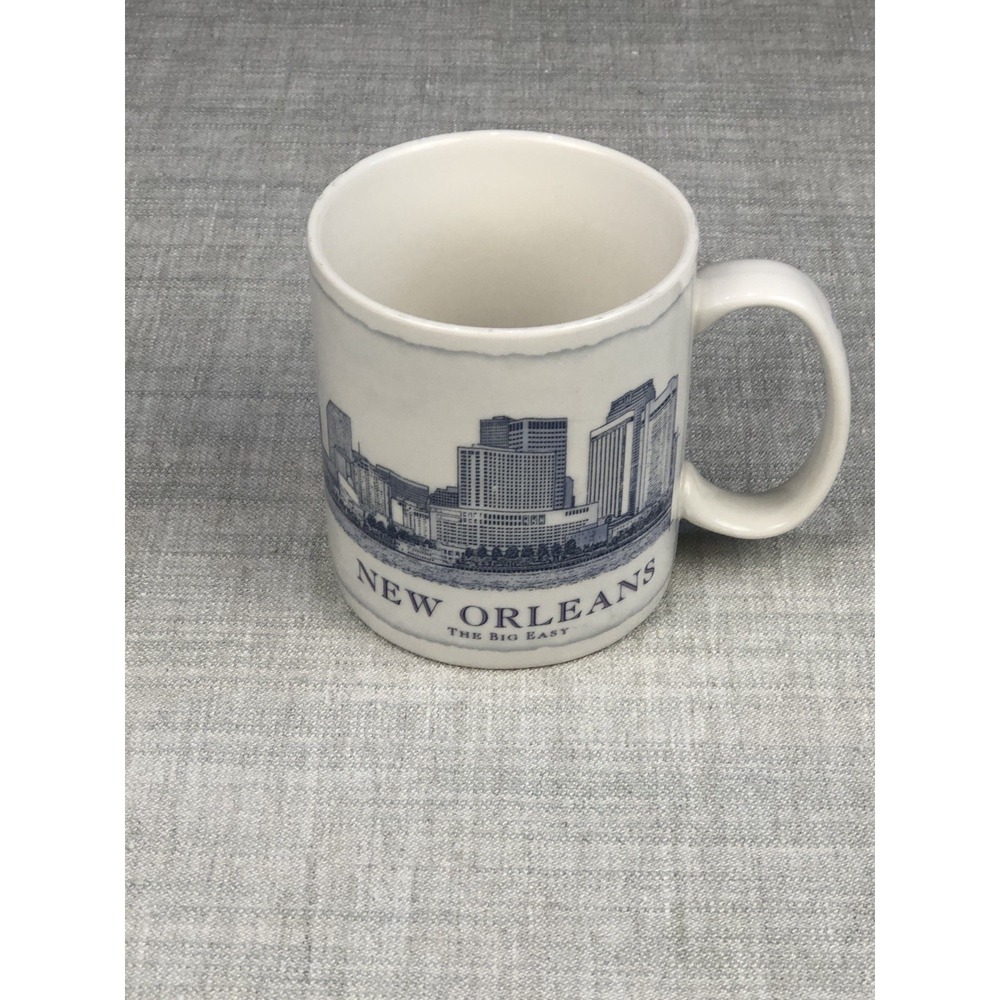 2007 Starbucks Coffee Mug New Orleans - Architecture Series Collectible 18oz